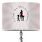 Super Mom 16" Drum Lampshade - ON STAND (Poly Film)