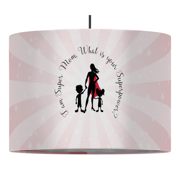 Custom Super Mom Drum Pendant Lamp