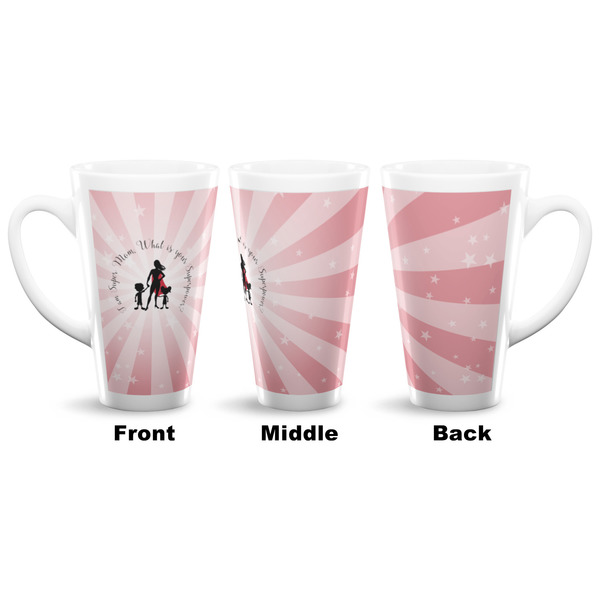 Super Mom 16 Oz Latte Mug - Approval