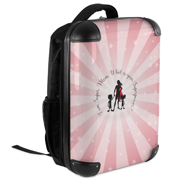 Super Mom 18" Hard Shell Backpacks - ANGLED VIEW