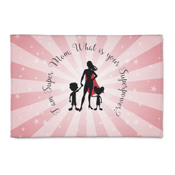 Super Mom 2' x 3' Indoor Area Rug