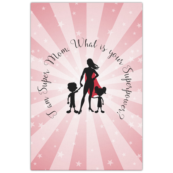 Super Mom 20x30 - Canvas Print - Front View