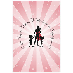 Super Mom Wood Print - 20x30