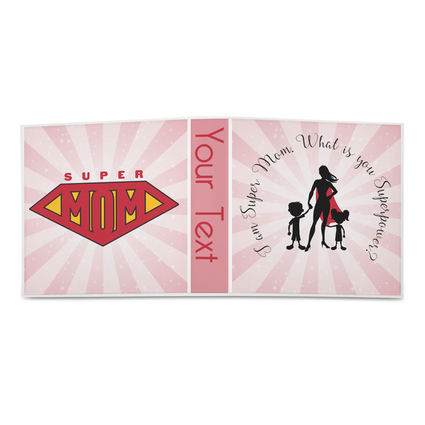 Super Mom 3-Ring Binder Approval- 2in