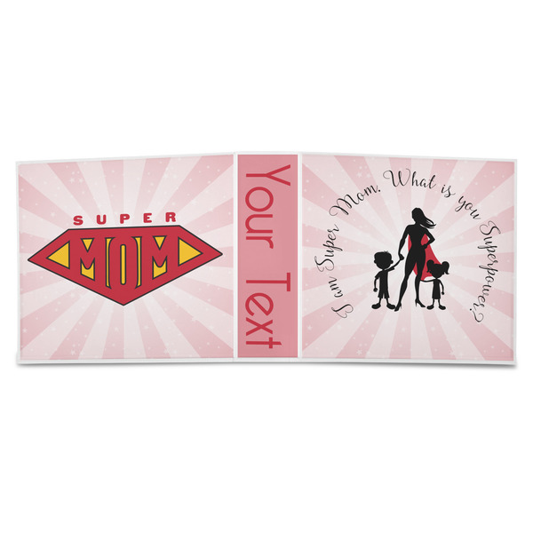 Super Mom 3-Ring Binder Approval- 3in