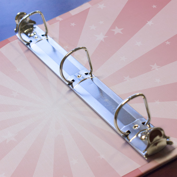 Super Mom 3 Ring Binders - Full Wrap - 1" - DETAIL