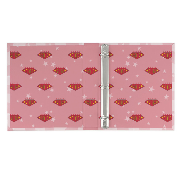 Super Mom 3 Ring Binders - Full Wrap - 1" - OPEN INSIDE