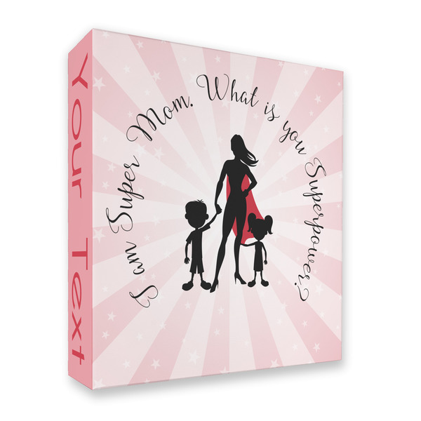 Super Mom 3 Ring Binders - Full Wrap - 2" - FRONT