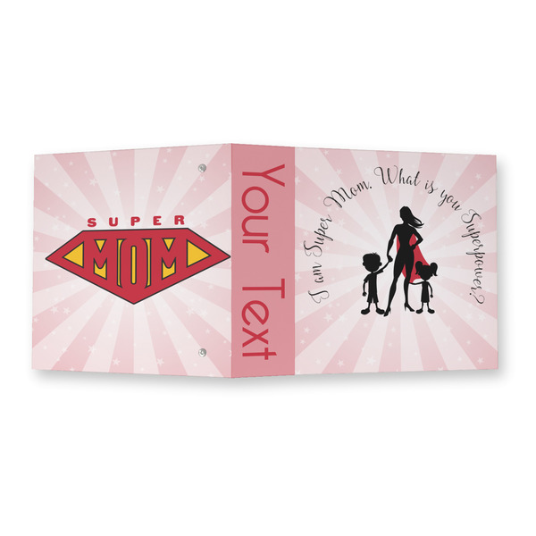 Super Mom 3 Ring Binders - Full Wrap - 2" - OPEN OUTSIDE