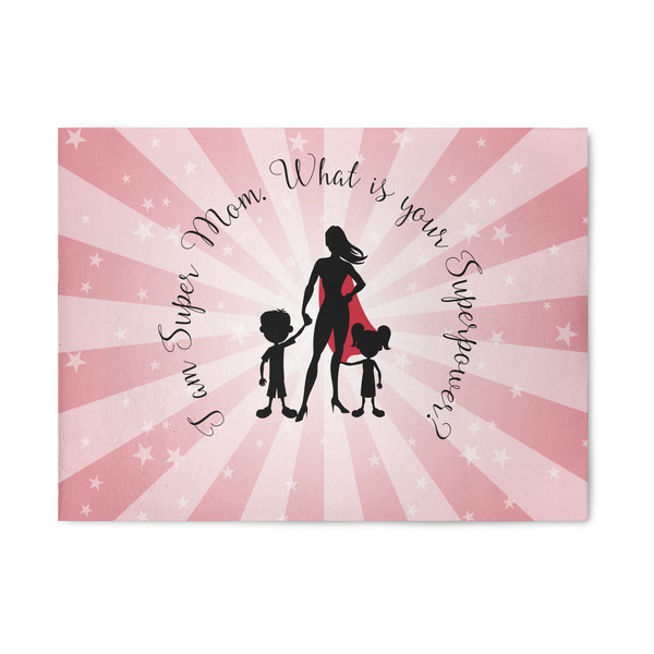 Custom Super Mom 5' x 7' Patio Rug