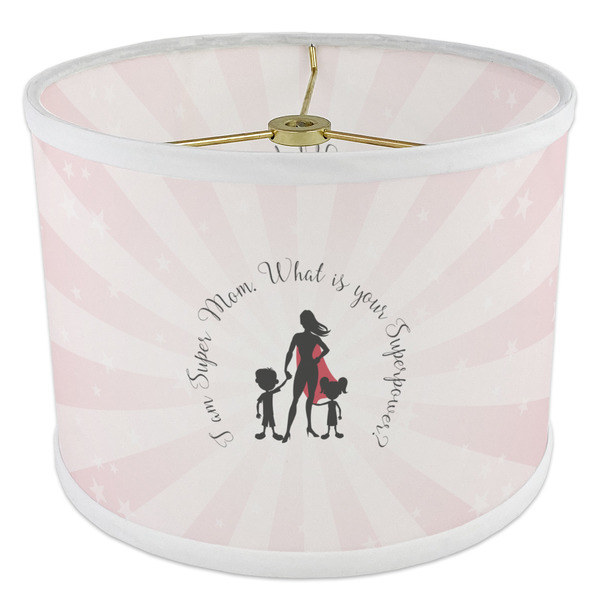 Super Mom 8" Drum Lampshade - ANGLE Poly-Film