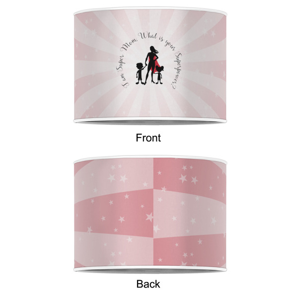 Super Mom 8" Drum Lampshade - APPROVAL (Poly Film)