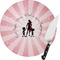 Super Mom Round Glass Cutting Board - Small