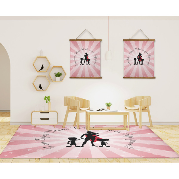 Super Mom 8'x10' Indoor Area Rugs - IN CONTEXT