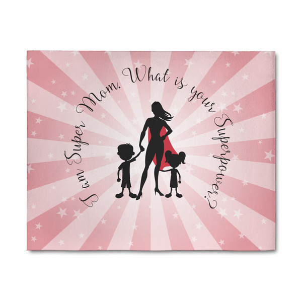 Custom Super Mom 8' x 10' Indoor Area Rug