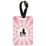 Super Mom Metal Luggage Tag