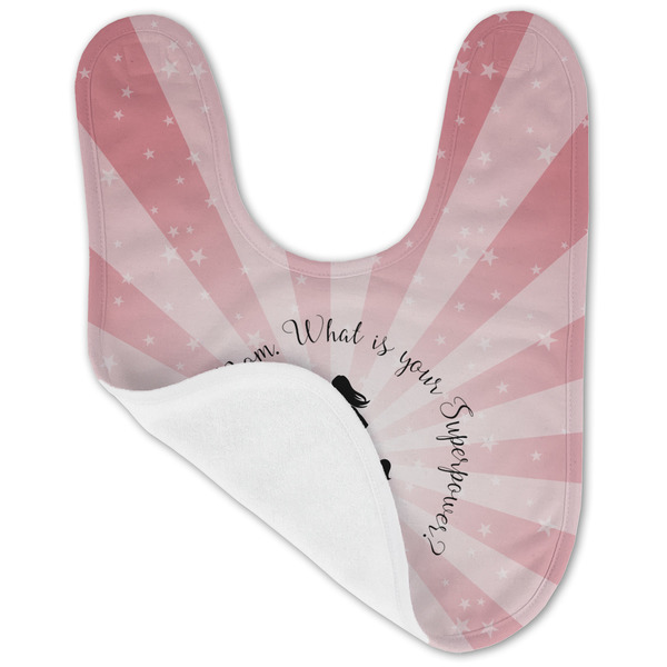 Super Mom Baby Bib - AFT folded
