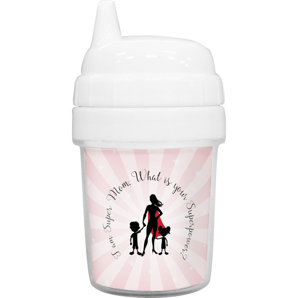Custom Super Mom Baby Sippy Cup