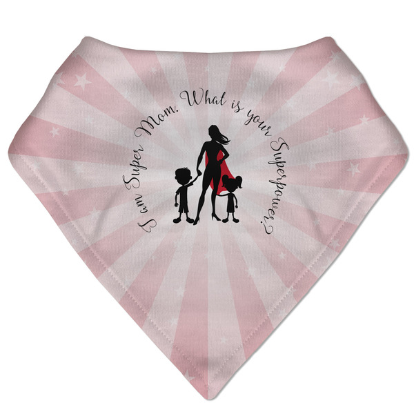 Custom Super Mom Bandana Bib