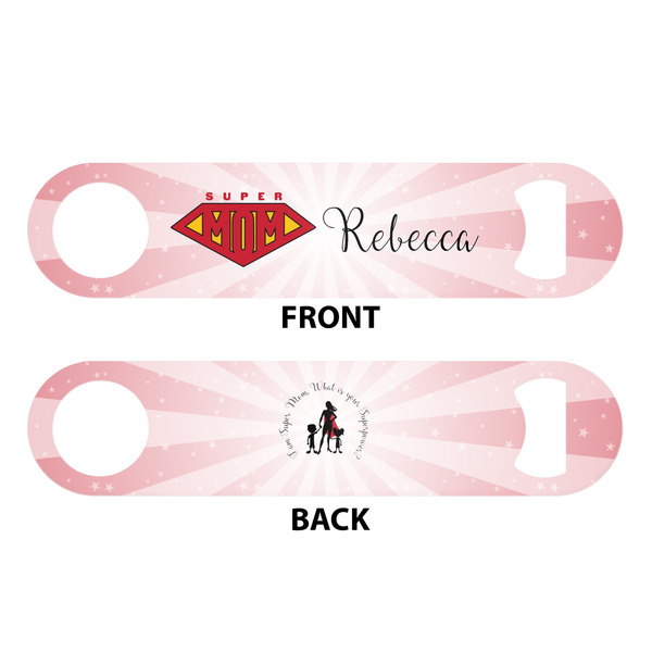 Super Mom Bar Bottle Opener - White - Approval
