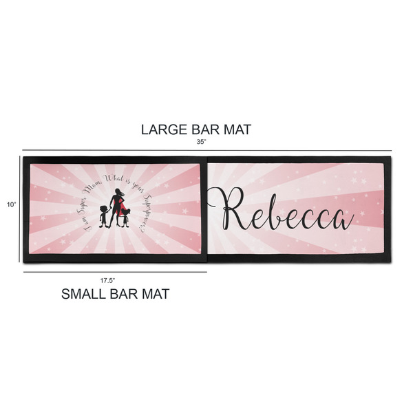 Super Mom Bar Mats - Sizing Chart