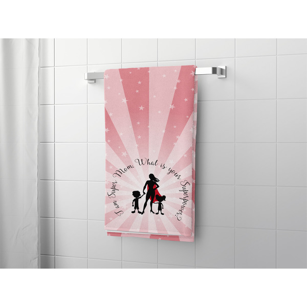 Super Mom Bath Towel - LIFESTYLE