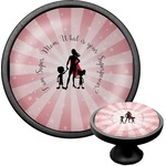 Super Mom Cabinet Knob (Black)
