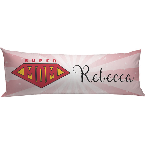 Custom Super Mom Body Pillow Case