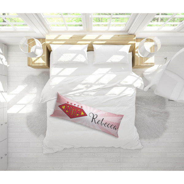 Super Mom Body Pillow - LIFESTYLE