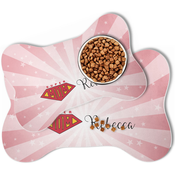 Super Mom Bone Shaped Dog Mats - MAIN