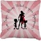 Super Mom Faux-Linen Throw Pillow