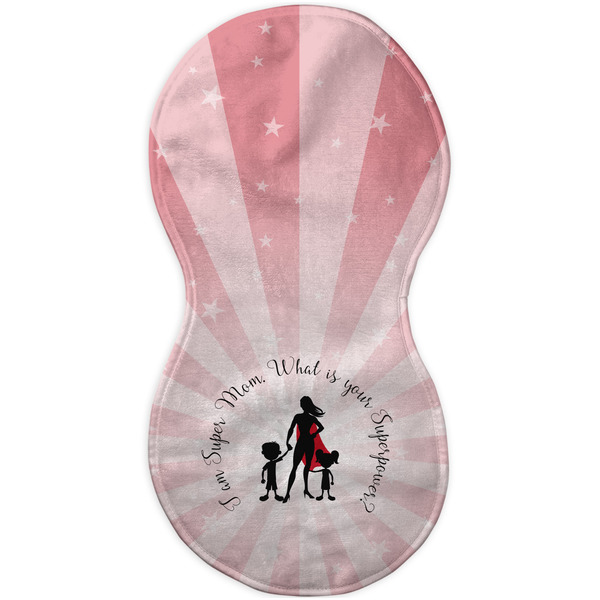 Super Mom Burp Peanut Shaped Flat