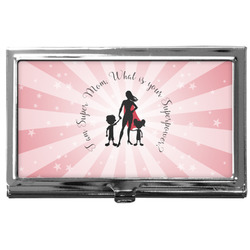 Super Mom Business Card Case