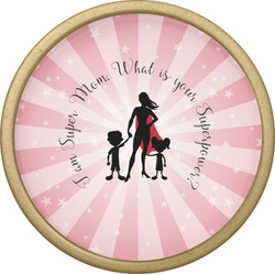 Super Mom Cabinet Knob - Gold