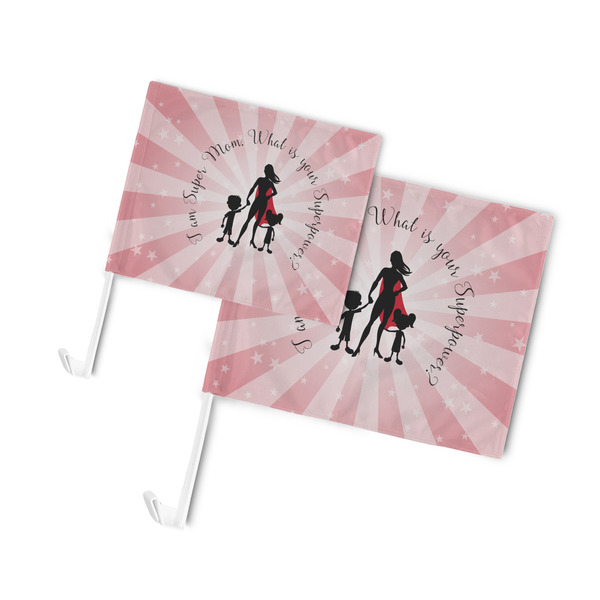 Super Mom Car Flags - PARENT MAIN (both sizes)