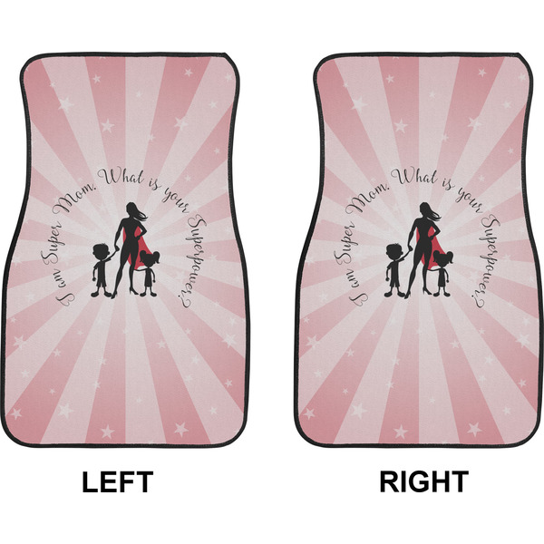 Super Mom Car Mat Front - Approval