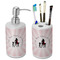Super Mom Ceramic Bathroom Accessories Set