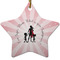 Super Mom Ceramic Flat Ornament - Star (Front)