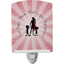 Super Mom Ceramic Night Light