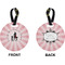 Super Mom Circle Luggage Tag (Front + Back)
