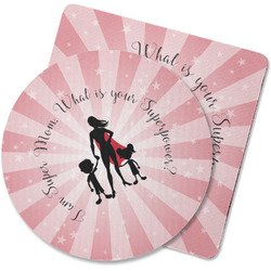Super Mom Rubber Backed Coaster