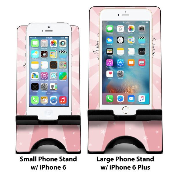 Super Mom Compare Phone Stand Sizes - with iPhones