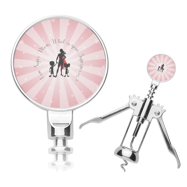 Custom Super Mom Corkscrew
