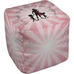 Super Mom Cube Pouf Ottoman - 18"