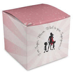 Super Mom Cube Favor Gift Boxes