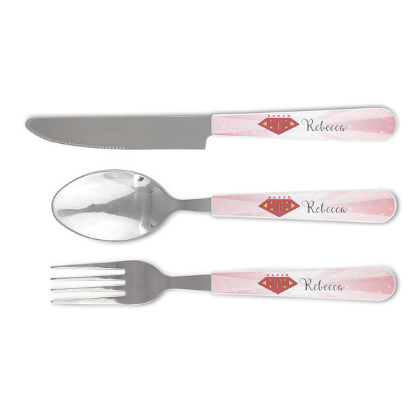 Custom Super Mom Cutlery Set