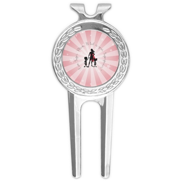 Custom Super Mom Golf Divot Tool & Ball Marker