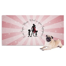 Super Mom Dog Towel
