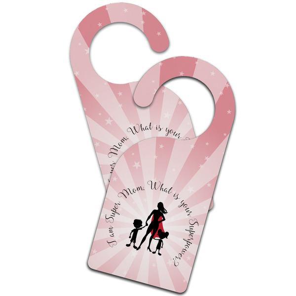 Super Mom Door Hanger - MAIN