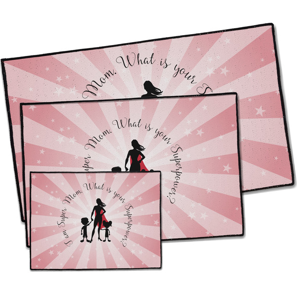 Super Mom Door Mats - PARENT MAIN
